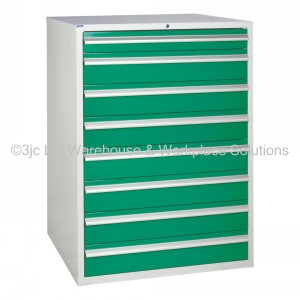 Euroslide Storage Cabinet 8 Drawer 1200mm
